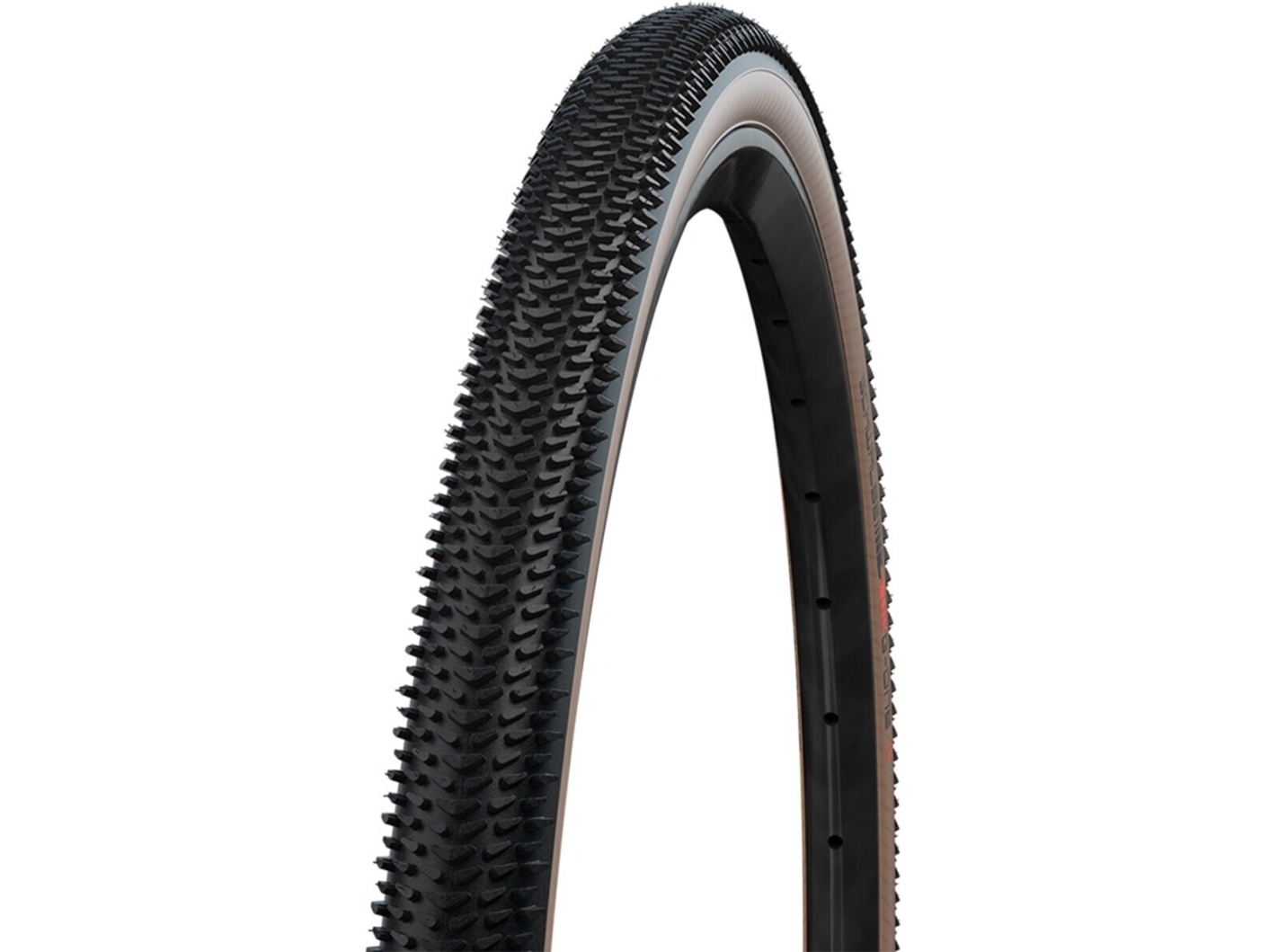 Schwalbe G-One R, 28, Bybruk/eventyr, Slangeløst, Folding bead, Sort, 67 TPI