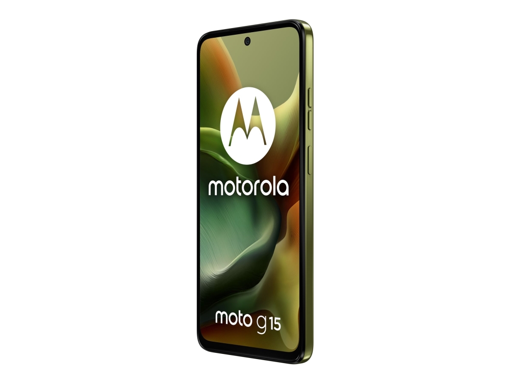 Motorola Moto G15 - 4G Smartphone - Dual-Sim - Ram 8 Gb / Intern Hukommelse 256 Gb - Microsd Slot - Lcd-Skærm - 6.72" - 2400 X 1080 Pixels (60 Hz) -