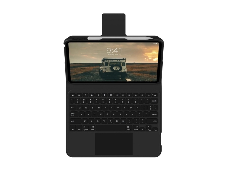 UAG Integrated Bluetooth Keyboard With Trackpad Case Nordic Layout - Black | Datorer & Surfplattor - Tillbehör till surfplattor - Tillbehör Surfplatta | GameStuff