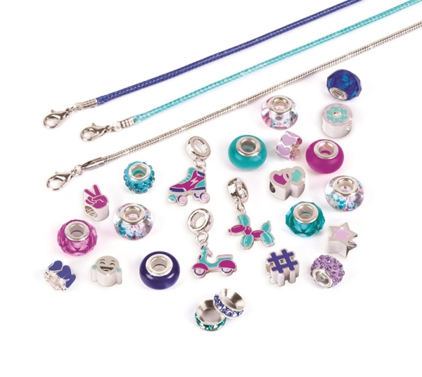 Make It Real Halo Charms Bracelets True Blue