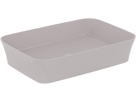 IDEAL STANDARD IPALYSS - Tvättställsskål 550x380x145 mm i betonggrått, Utan kranhål, Utan bräddavlopp - Diamatec | N - A | GameStuff