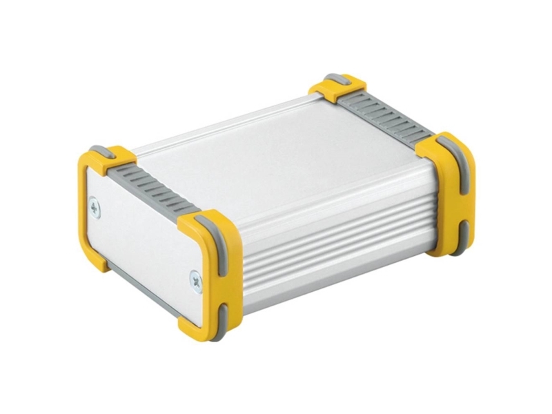 Fischer Elektronik Fr 55 25 100 Me Fr 55 25 100 Me Profil-Kabinet 55 X 25 X 100 Aluminium Eloxeret Sølv 1 Stk
