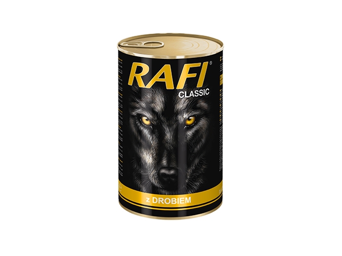 Dolina Noteci Rafi Classic, Adult, Enhver race, Maxi (26 - 44 kg), Medium (11 - 25 kg), Fjerkræ, 1,24 kg