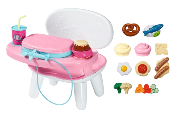 Baby Born Lunchtime Table, Puppentisch, 3 Jahr(E), Batterien Erforderlich, Sound-Effekte, Lichteffekte