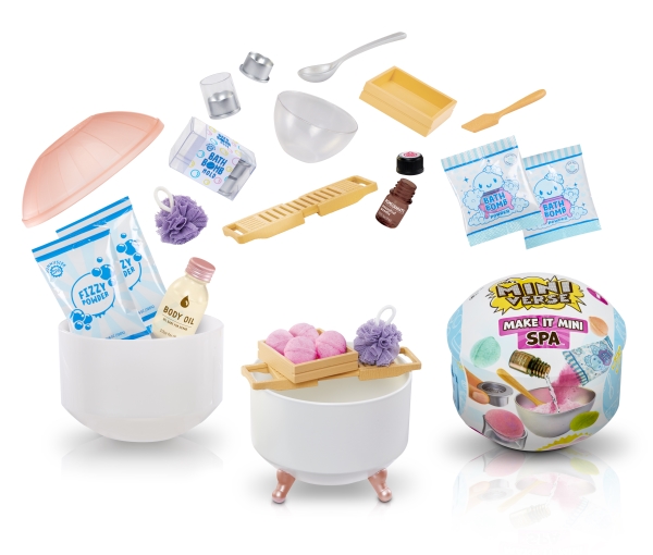 Miniverse Make It Mini Spa, 8 År, Flerfarvet, Plast