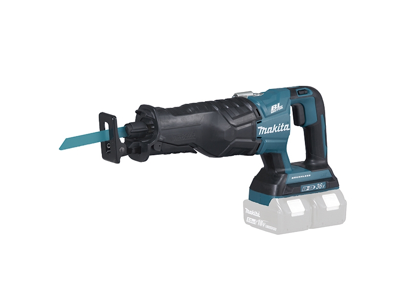 MAKITA 2x18V LI-ION borstlös sabelsåg utan batterier eller laddare DJR360Z | Bajonettsågar | GameStuff