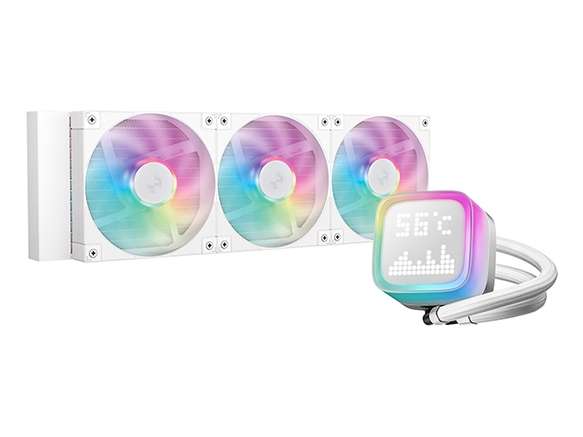 Deepcool Lp360, All-In-One-Flüssigkeitskühler, 12 Cm, Weiß