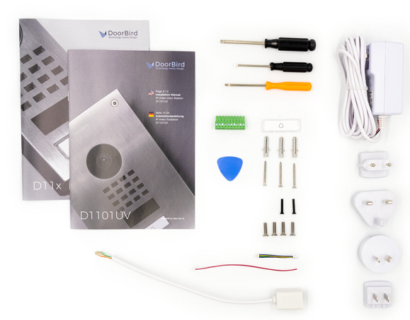 DoorBird 423868458, Montera, Multifärg, DoorBird, D11x IP Video Door Stations, 1 styck | Bilvård & Biltillbehör - Garage utrustning - Garageportöppnare | GameStuff