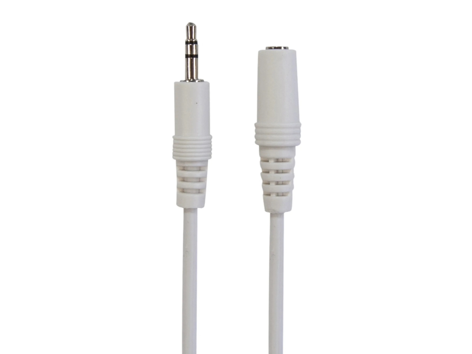 Connectech 3,5 mm förlängningskabel för mini-jack. 3 m. Vit | Datortillbehör - Kablar & adaptrar - Ljudkablar | GameStuff