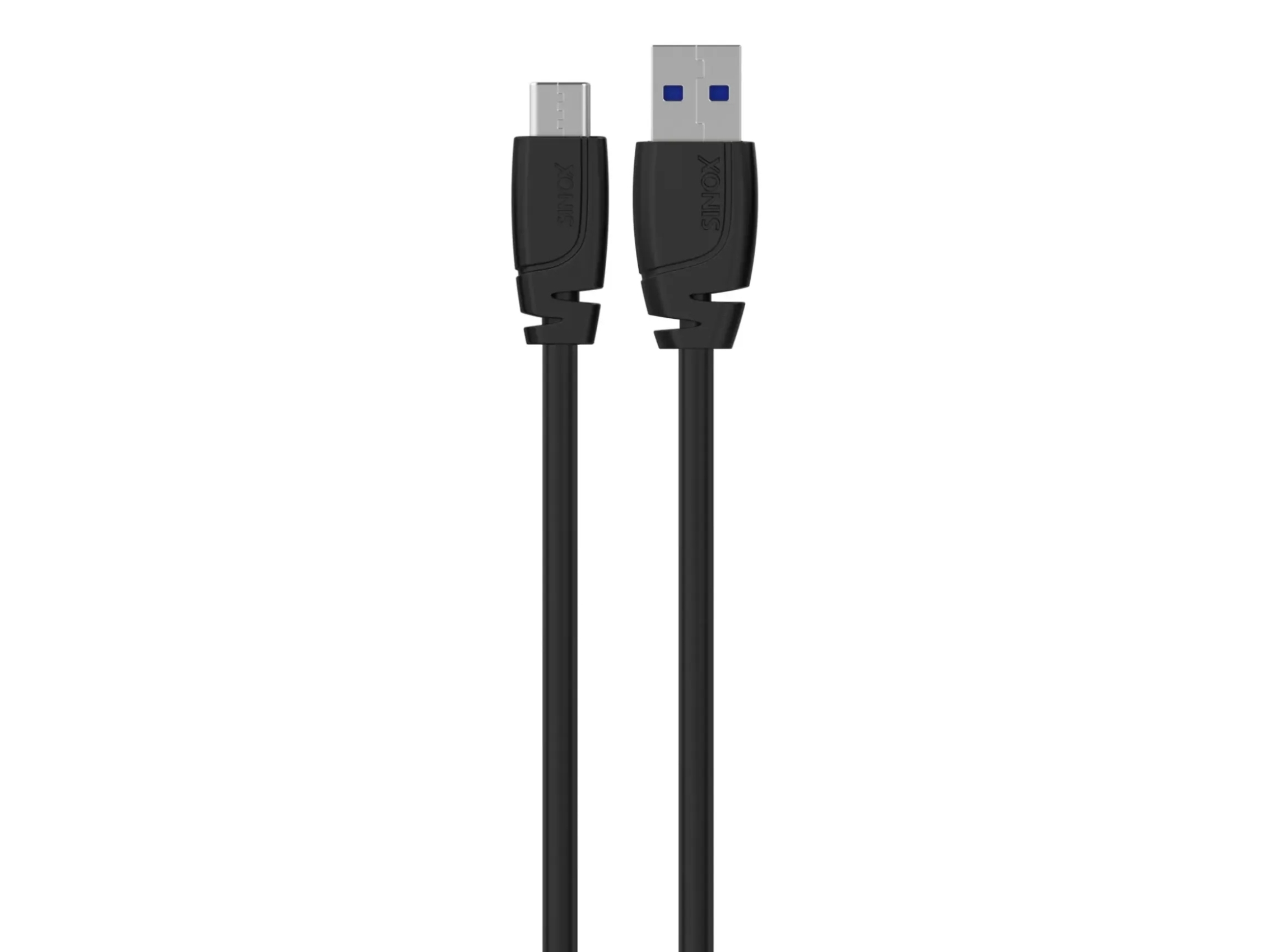 Sinox SXI05061, 1 m, USB C, USB A, USB 3.2 Gen 1 (3.1 Gen 1), 5 Gbit/s, Svart | Datortillbehör - Kablar & adaptrar - Datakablar | GameStuff