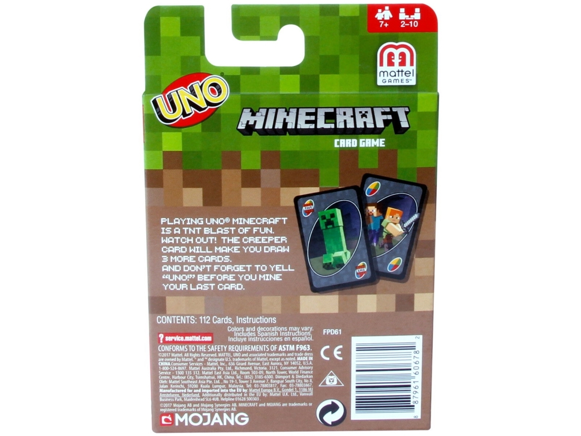 UNO Minecraft | Leksaker - Spel | GameStuff