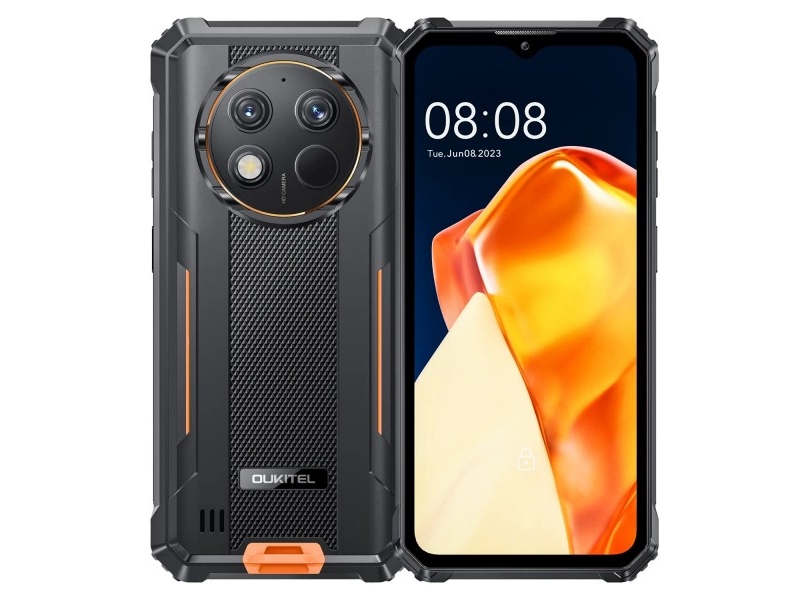 Oukitel G1 Telefon, 256/6 Gb, Orange