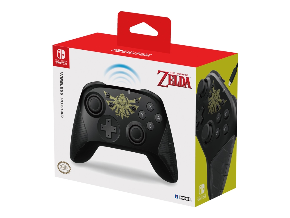 Horipad The Legend Of Zelda - Gamepad - Trådløs - Bluetooth - For Nintendo Switch