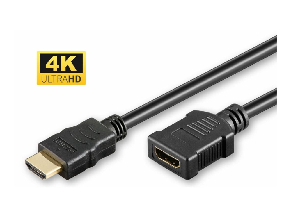 Microconnect Hdm191905fv2.0, 0,5 M, Hdmi Typ A (Standard), Hdmi Typ A (Standard), 18 Gbit/S, Audio Return Channel (Arc), Schwarz