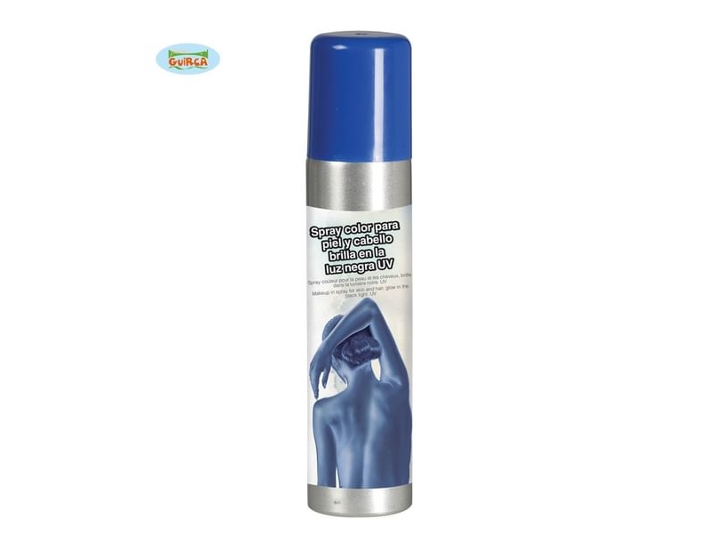Glitter Kroppsfarve Spray - Blå