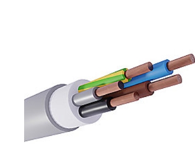 Kabel 5G35 mm2 HF Flex - Installation Koppar RZ1-K Grå 500M trumma, För kapning