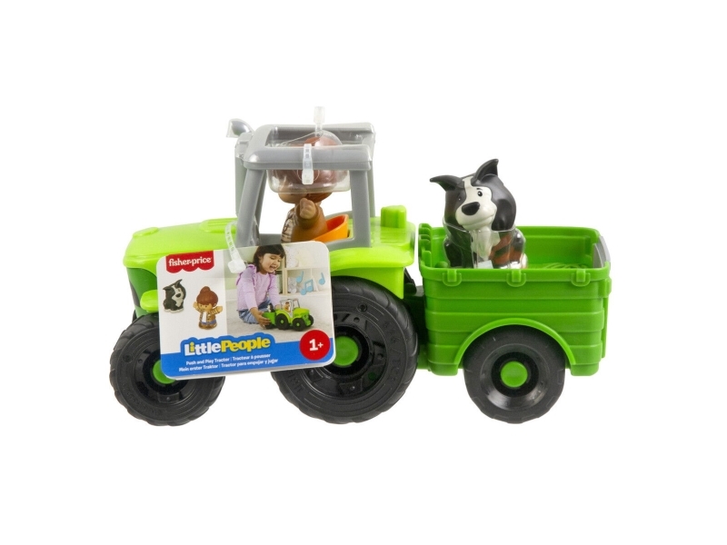 Fisher Price Little People Push & Play Tractor | Leksaker - Figurer & Dockor | GameStuff