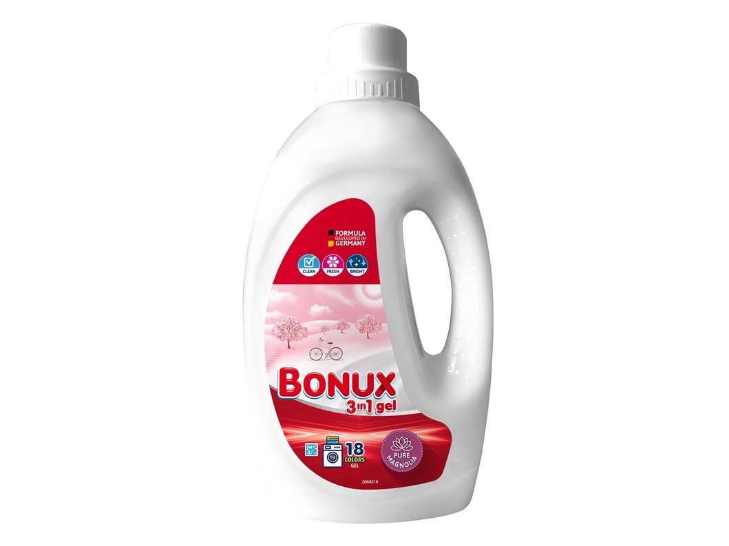 Flüssigwaschmittel Bonux Pure Magnolia, 0,9 L