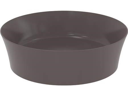 IDEAL STANDARD IPALYSS - Tvättställsskål 400x400x120 mm i skiffergrått, Utan kranhål, Utan bräddavlopp - Diamatec | N - A | GameStuff