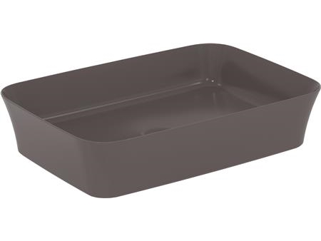 IDEAL STANDARD IPALYSS - Tvättställsskål 550x380x145 mm i skiffergrått, Utan kranhål, Utan bräddavlopp - Diamatec | N - A | GameStuff