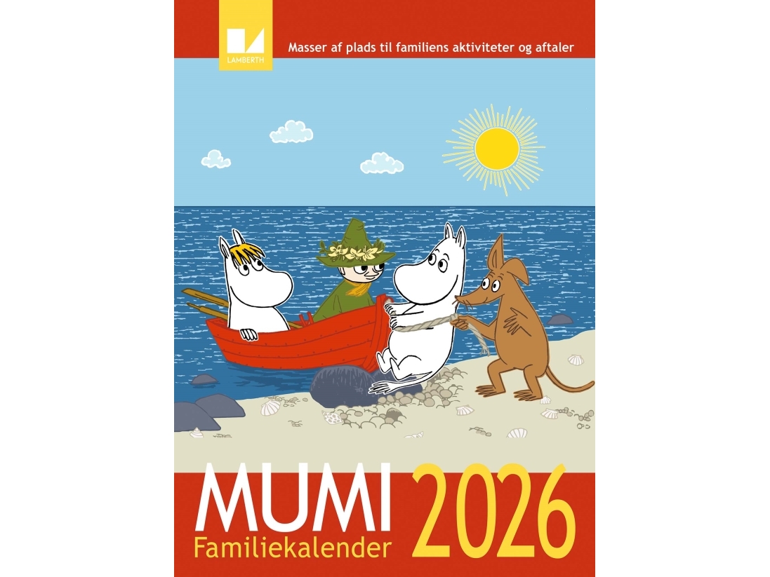 Mumi familiekalender 2026