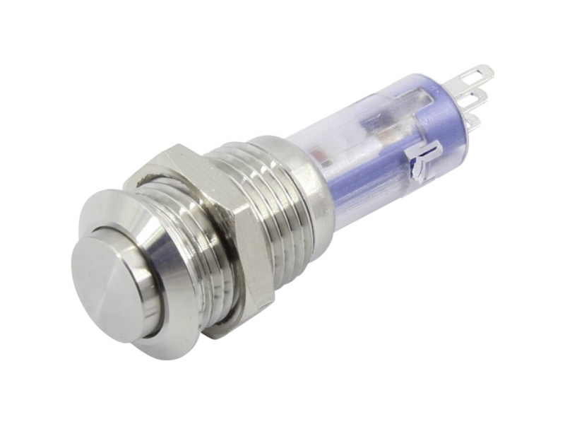 Tru Components Las4gqh-11Z/S Trykafbryder 48 V 2 A 1 X On/Off Klikkende 1 Stk