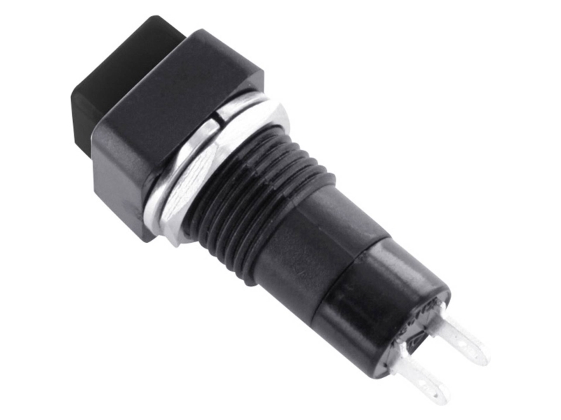 Conrad Tc-Ds311sw Interuttore A Pressione Permanente 1 Pz., Sort
