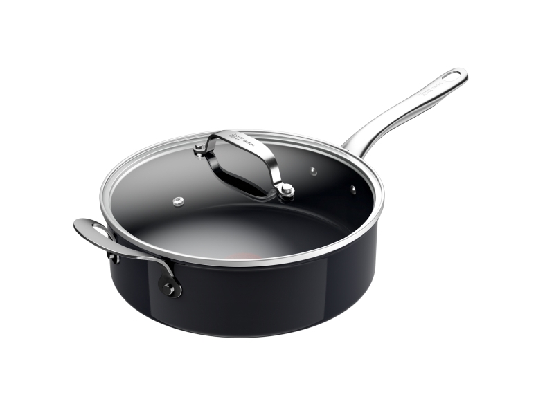Tefal Jamie Oliver C47533, Rund, Sautépanna, Svart, Keramiska, Jamie Oliver, 250 ° C | Köksutrustning - Grytor & pannor - Pannor | GameStuff