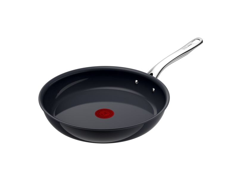 Tefal Jamie Oliver C4750655, Rund, Allzweckpfanne, Schwarz, Keramik, Jamie Oliver, 250 °C