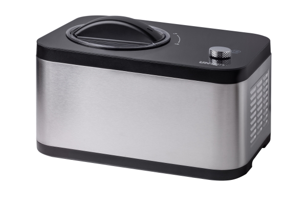 Unold 48826 Eismaschine & Joghurtbereiter EVA, Glassmaskin med kompressor, 1,5 l, 1 hoar, Svart, Rostfritt stål, LED, 1,2 m | Köksapparater - Juice, is och vatten - Ismaskiner | GameStuff