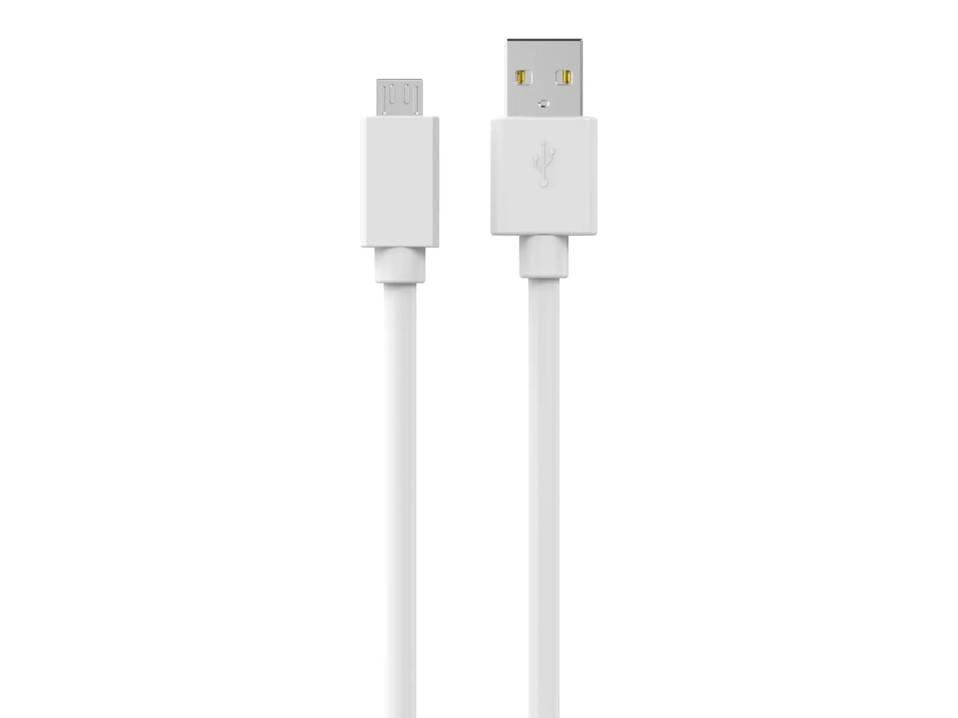 Sinox Micro USB till USB A kabel. 1m. Vit | Datortillbehör - Kablar & adaptrar - Datakablar | GameStuff