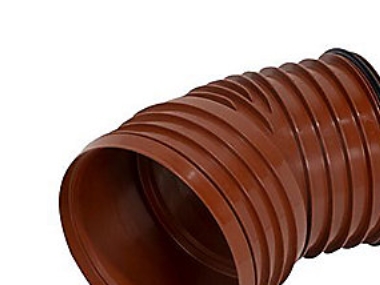 PP-bøjning 30gr. 200mm - Pragma med 1 muffe og tætn.ring. NPM. EN13476-3. Pipelife