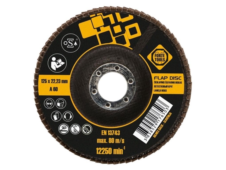 Forte Schleiflamellen-Scheibe 125X22,23 Mm Forte T