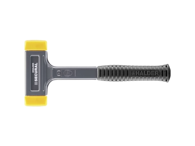 Halder Supercraft 3380.045 Gummihammer Ergonomischer Griff, Mittelhart 1000 G 310 Mm 1 Stk