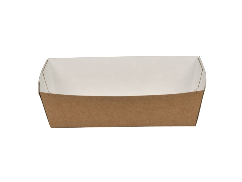 Bakke, Abena Gastro, 12X6x3,7Cm, Brun, Pap, Konisk - (7 Stk.)