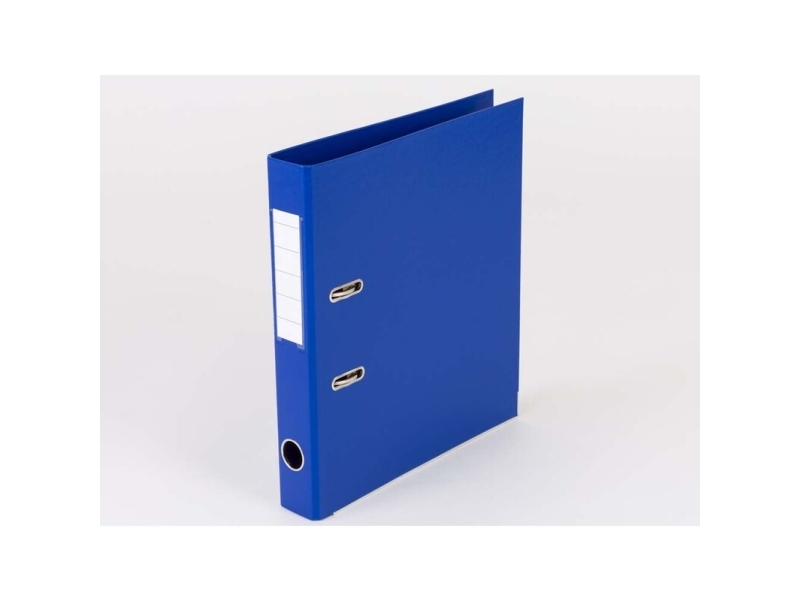 Brevordner Q-Line blå A4 metalskinne 50mm ryg - (10 stk.) | Arkivering - Letter orders - PP letter order | GameStuff