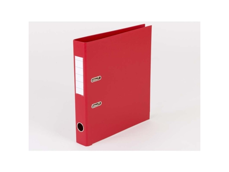 Brevordner Q-Line röd A4 metalskinne 50mm ryg - (10 stk.) | Arkivering - Letter orders - PP letter order | GameStuff