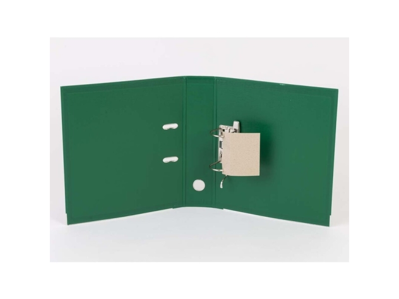 Brevmappar Q-Line grön A4 metallrygg 75mm - (10 st.) | Arkivering - Letter orders - PP letter order | GameStuff