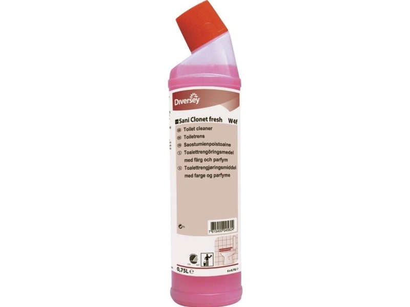 Toiletrens Flydende Taski Sani Clonet Pur-Eco W4f 750Ml Ecolabel M Parfume Surt,750 Ml/Fl