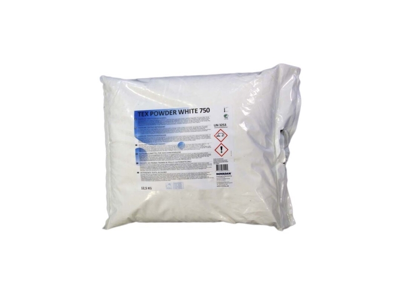 Novadan Tex Powder 750 - Vaskepulver til tøjvask, 12,5 kg