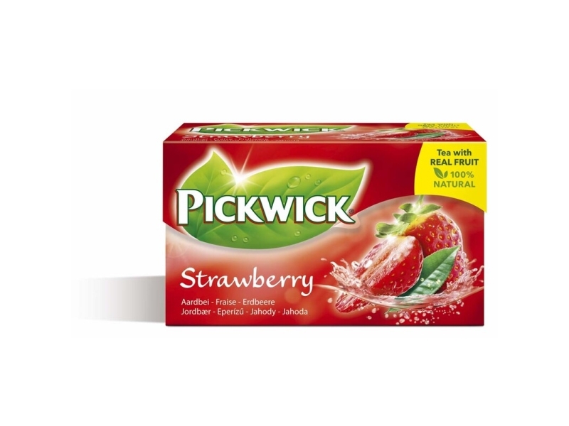 Te Pickwick Jordbær 20breve/pak | Catering - Drycker - The | GameStuff