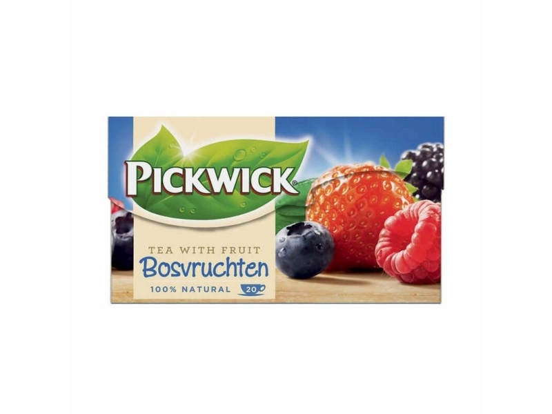 te, Pickwick Skovbær, 20-pack | Catering - Drycker - The | GameStuff