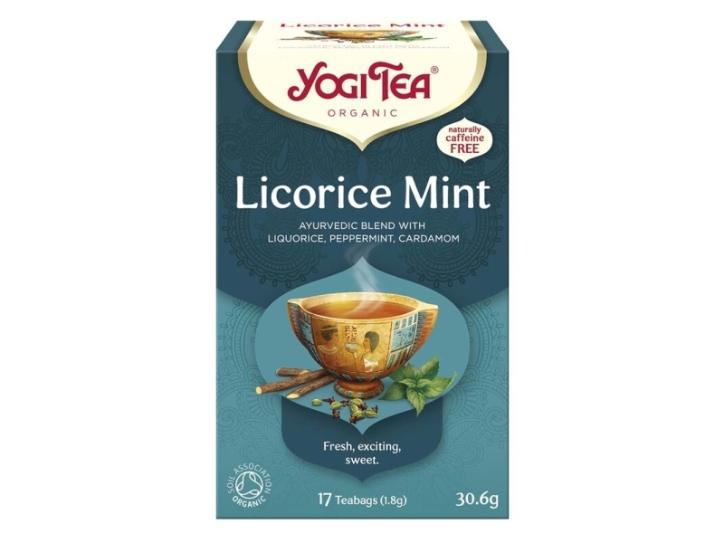 Te Yogi Licorice Mint 17breve/pak | Catering - Drycker - The | GameStuff