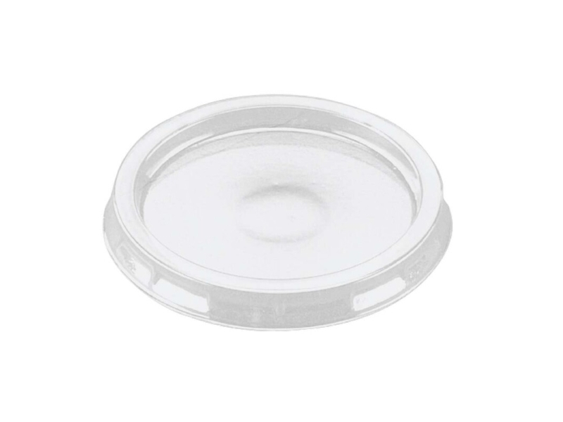 Snap-on låg RPET Klar til Alubakke Ø85 mm vnr 7339 og 105555 og 107458-1,100 stk/ps - (100 stk.) | Catering - Matförpackning - Dispensrar, behållare & Matförvaring | GameStuff