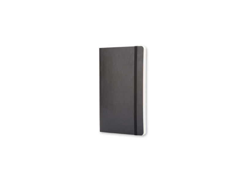 Moleskine Classic Notebook Large, Linjeret, Soft Cover Sort