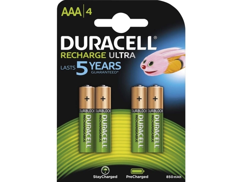 Batterie Duracell Wiederaufladbar Aaa 900Mah 4Pcs/Pack - (4 Stk.)