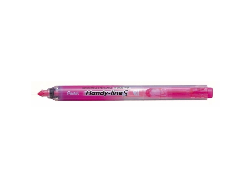 Textmarker, Pentel Handyline, Sxs15-Vo 1-4,5Mm, Peak, Pink, 2401549 12Er Pack - (12 Stück)