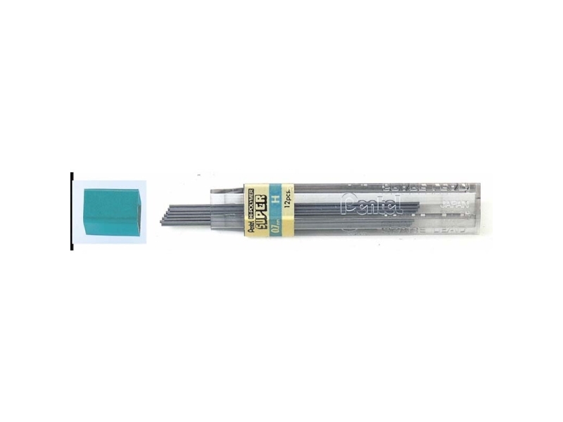 Minen, Pentel, 0,7Mm, Schwarz, 2370163 Packung Mit 12 Stück