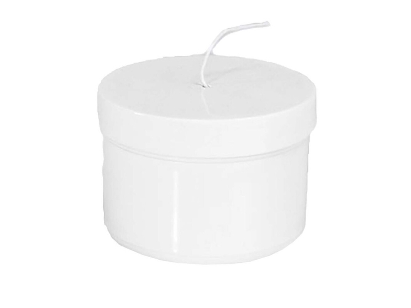 Snøregarn Drug Twine 3/14 50g ca. 115m Hvid Poleret/Bleget hør i plastdåse,50 gr/ds | Papper & Emballage - Förpackning - Förpackningsprodukter | GameStuff