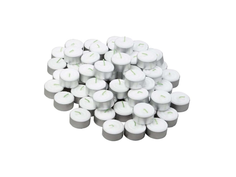 Kynttilä Ø3,5 cm valkoinen 6 tuntia 100kpl/pakkaus - (100 kpl)